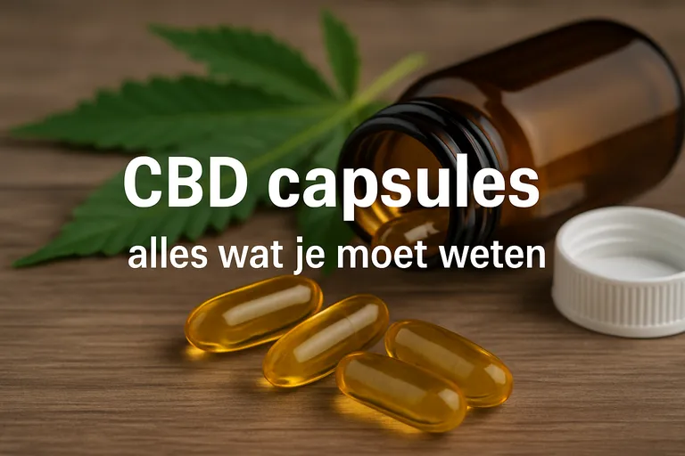 CBD capsules: alles wat je moet weten